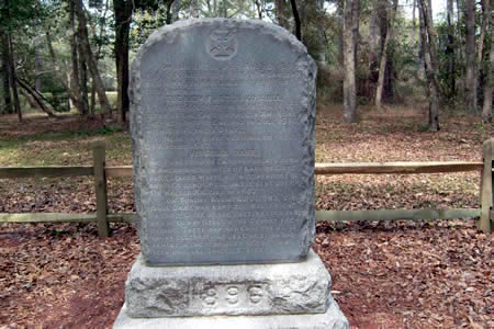 Monument to the colony
