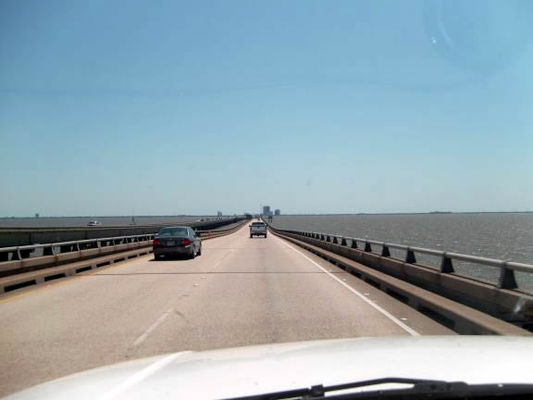 Driving into nothingness
