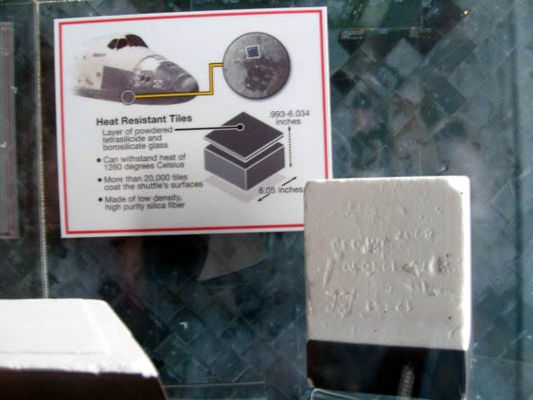 Shuttle tiles
