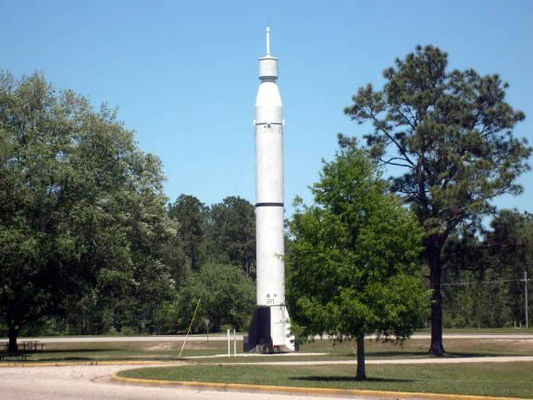 Satellite launching rocket
