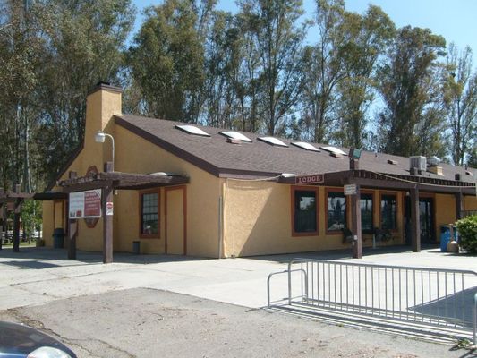 Lodge
Great campground near Perris named Wilderness Lakes. Has separate facilities for families and adults only. 
