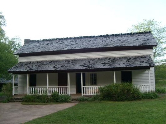 First house made in today's style in Cade's Cove
