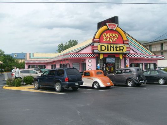 Happy Days Diner in Pigeon Forge
