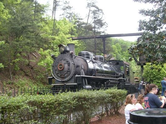 This engine used to bring supplies in to Alaska
