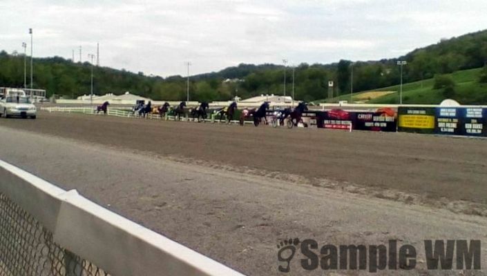 Heading for the finish...
