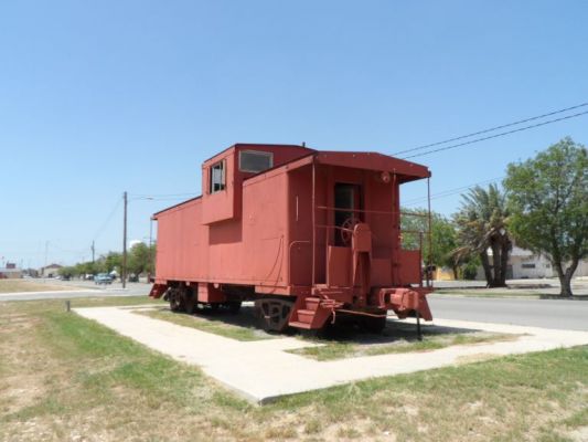 Caboose geocache
