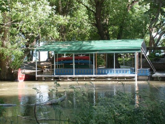 Another camp along the river
