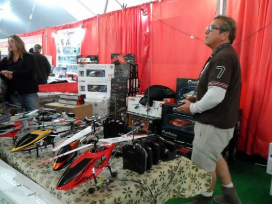 Great job flying helicopters and UFOs at the show
