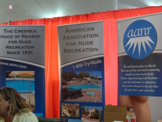 Gotta love the nudist booth every year
