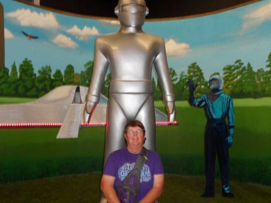 My buddy Gort. Klatu barada nikto!
From the original "The Day The Earth Stood Still" movie
