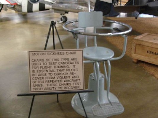 Motion Sickness Chair
