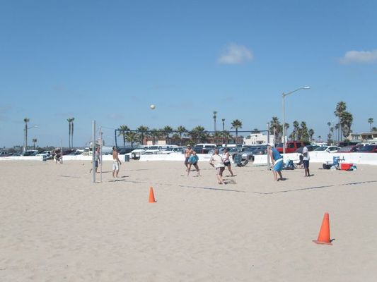 Beach volleyball alive and well
