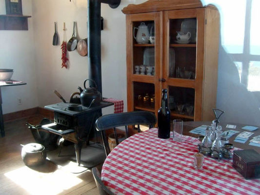 Lightkeeper's kitchen
