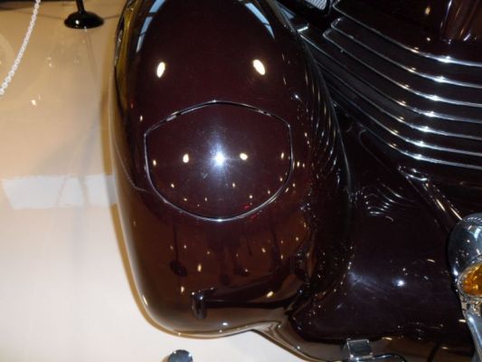 1936 Cord 810 Cabriolet Convertible with Hidden Headlights
