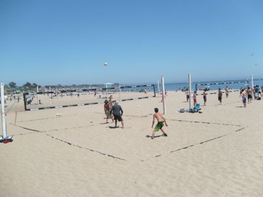 Beach volleyball
