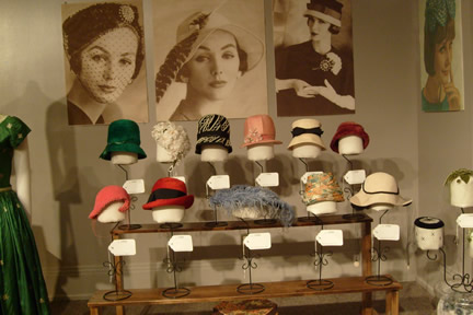 Ladies fashion and hats through time
