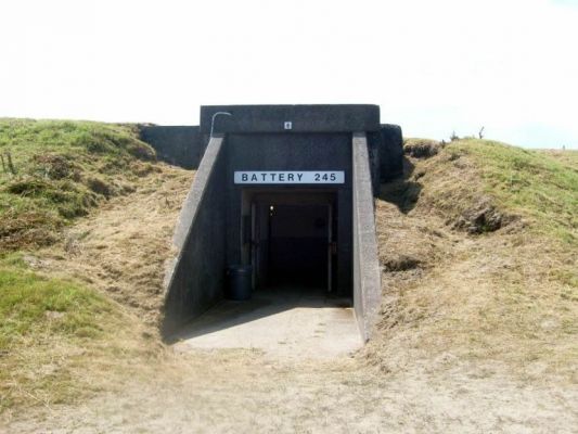 Battery 245 above Mishler Battery
