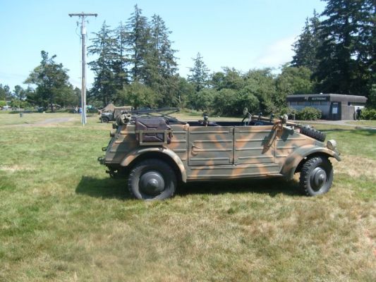 German military car
