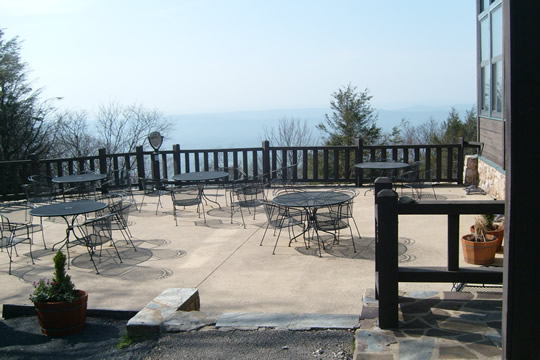 Lodge patio

