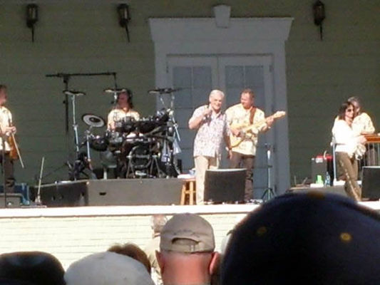 George Jones in concert
