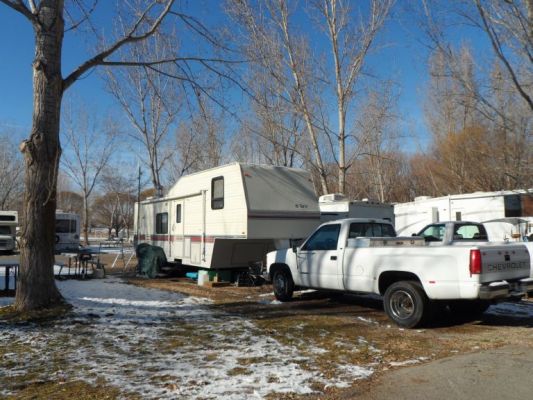 New 5th and Chevy dually truck
