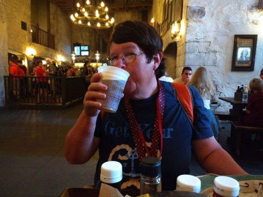 Mmm! Butterbeer!
