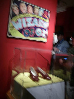 Wizard of Oz ruby slippers
