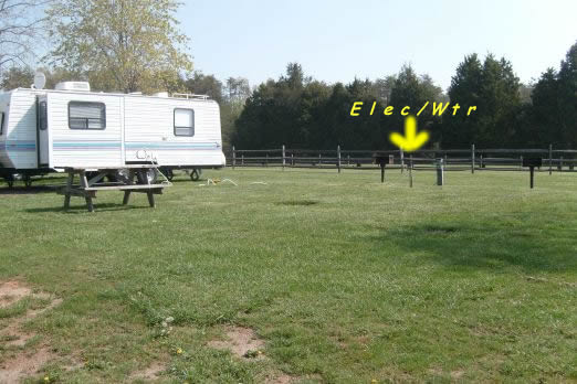 Side by side electric-water connections suck!
They are way too far away from the RV

