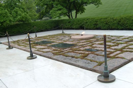 Jaqueline Kennedy Onassis and Bobby Kennedy also buried here
