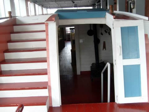 Stairs to the roof
