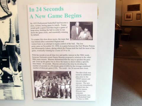 Basketball is changed forever by the 24 second rule
To stop the winning team from holding the ball and running out the clock, the 24 second rule was adopted in the local league and later adopted nationally. This made the sport considerably more interesting.
