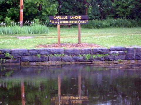 Albany this way and Buffalo that way
