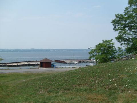 Marina at Sampson State Park on Lake Seneca
