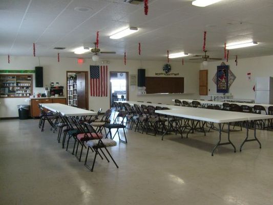 Clubhouse dining area
