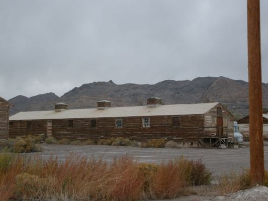 Once busy base with barracks everywhere
