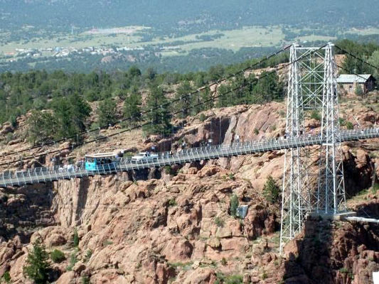Royal Gorge bridge trolley
