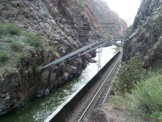 Royal Gorge rail suspension bridge
