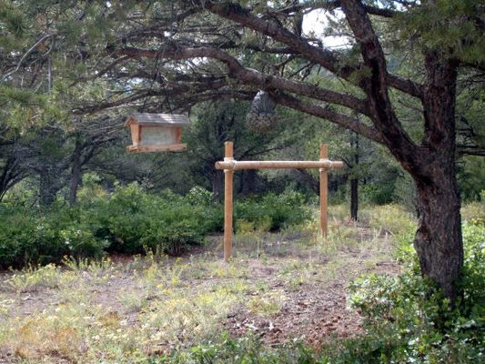 Place to tie up horses
