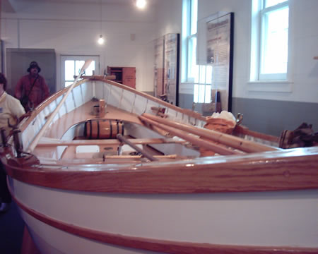 Coast guard surf boat
