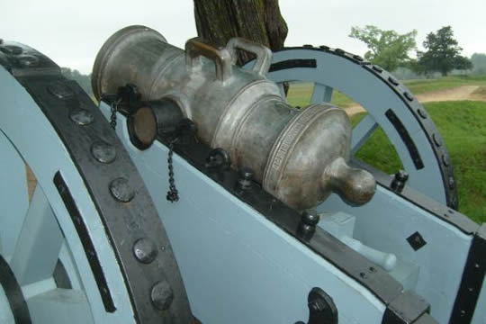 Many kinds of cannons
Smaller cannons were lighter to haul
