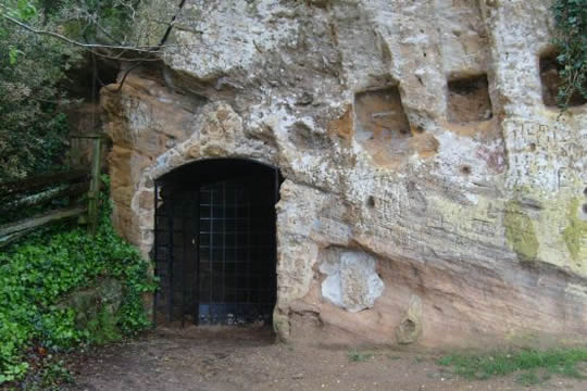 Cave 
During the heaviest shelling of Yorktown, Cornwallis and others hid in this cave for protection.
