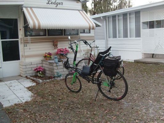 A funky sort of bike
